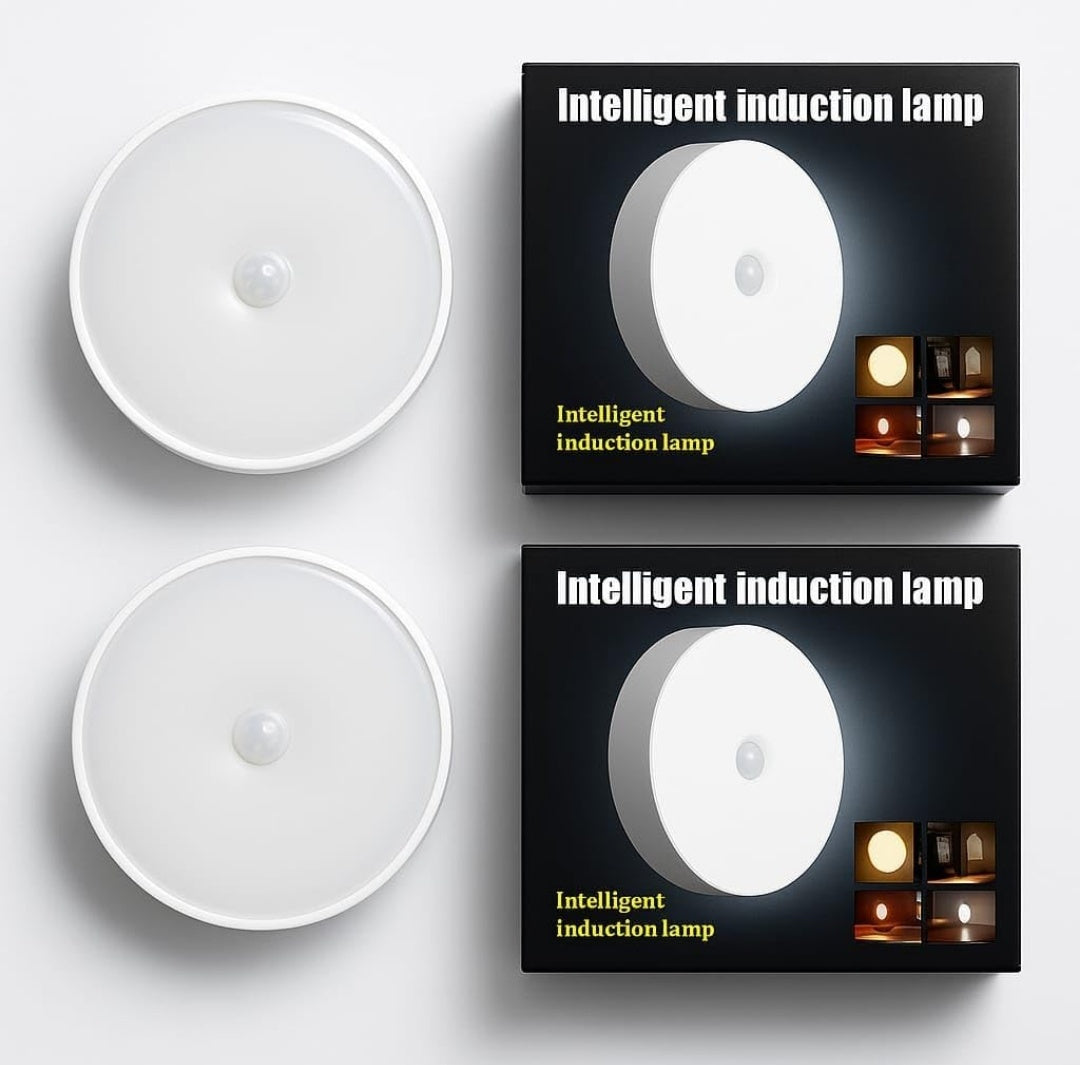 Motion Sensor Light for Home with USB Charging Self Adhesive Led Nightlight Rechargeable Body Sensor Wall Light for Bedroom, Stairs (Cool White, Pack of 1)