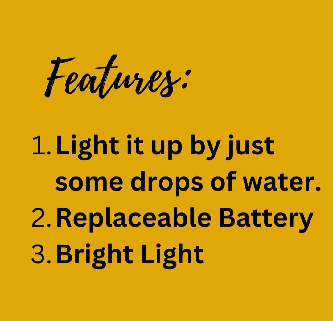 Water sensor diyas,3 piece complementary for all variants, Flameless & Smokeless LED Diya Lights, Decorative LED Candle Lamps for Home, Diwali, Puja, New Year & Festival Decoration(pack of 12 and 3 complementary)