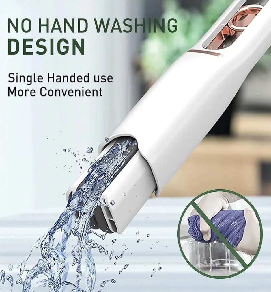 Mini Mop for Kitchen, strong absorbent magic wiper for kitchen,Floor, Glass,wall, Car & More - extra soft sponges, Self Squeeze, Strong Absorbent, Wet & Dry Use, Multicolour, ABS & Sponge Material