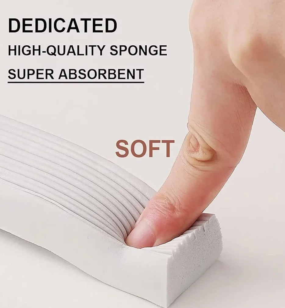 Mini Mop for Kitchen, strong absorbent magic wiper for kitchen,Floor, Glass,wall, Car & More - extra soft sponges, Self Squeeze, Strong Absorbent, Wet & Dry Use, Multicolour, ABS & Sponge Material